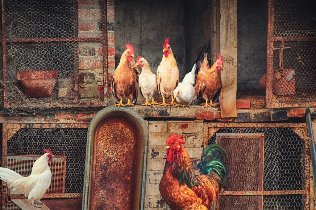 chicken coop perch
