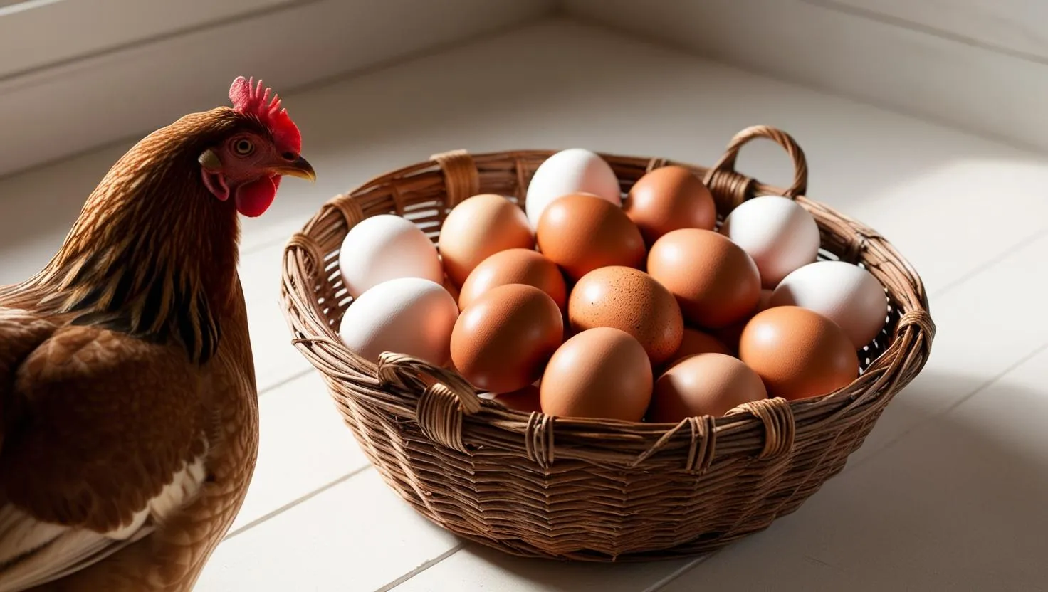 basket of eggs